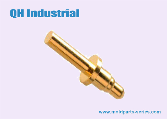 China QH industrieller Goldblattfeder-Last Pogo Pin SMT SMD Ensurance 2uin 3uin 4uin Qualität Soem-ODM SMT Pin 100% Lötmittel fournisseur