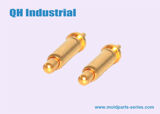 China Industrielle 1.95Mm tragbare Produkte Höhen-Allergie-freie Mini Brass Pogo Pin Fors QH fournisseur