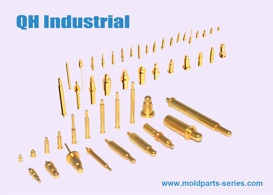 China-Fabrik Soem-ODM-Edelstahl-Frühlings-Kupfer-Messingkolben-Basis 1Pin 2Pin 3 Pin Spring Pogo Pin Connector fournisseur