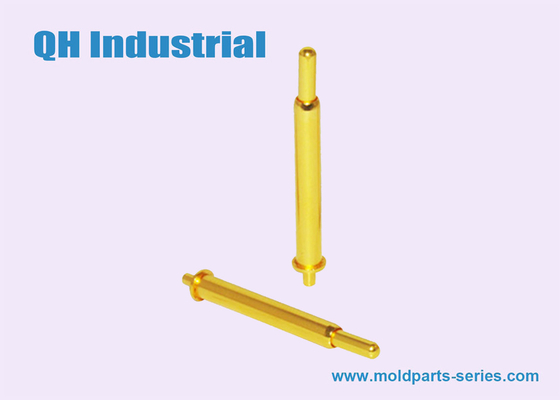 Shenzhen-Fabrik QH Industoial heißes Verkaufs-Kupfer-Messing-C3604 Vergolden Soem-ODM 3uin 4uin 5uin gefederter Pogo Pin fournisseur