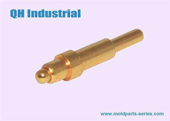 Shenzhen-Fabrik QH Industoial heißes Verkaufs-Kupfer-Messing-C3604 Vergolden Soem-ODM 3uin 4uin 5uin gefederter Pogo Pin fournisseur