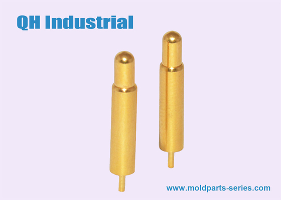 Shenzhen-Fabrik QH Industoial heißes Verkaufs-Kupfer-Messing-C3604 Vergolden Soem-ODM 3uin 4uin 5uin gefederter Pogo Pin fournisseur