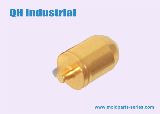 QH industrielles Soem-ODM SMT das meiste stabile vergoldete 10uin 12uin Pogo Pin Connector in der Mobilantenne fournisseur