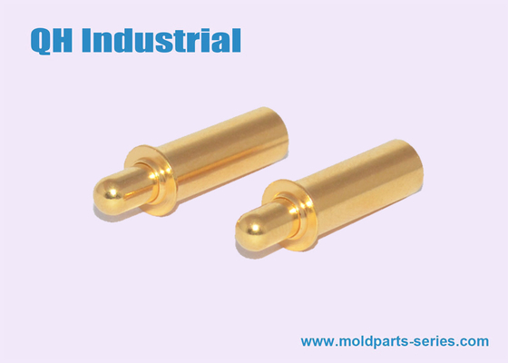 Shenzhen-Fabrik QH Industoial heißes Verkaufs-Kupfer-Messing-C3604 Vergolden Soem-ODM 3uin 4uin 5uin gefederter Pogo Pin fournisseur
