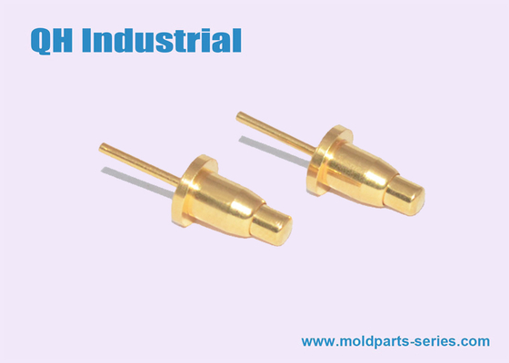 QH industrielles Soem-ODM SMT das meiste stabile vergoldete 10uin 12uin Pogo Pin Connector in der Mobilantenne fournisseur